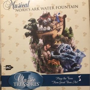 Musical water fountain